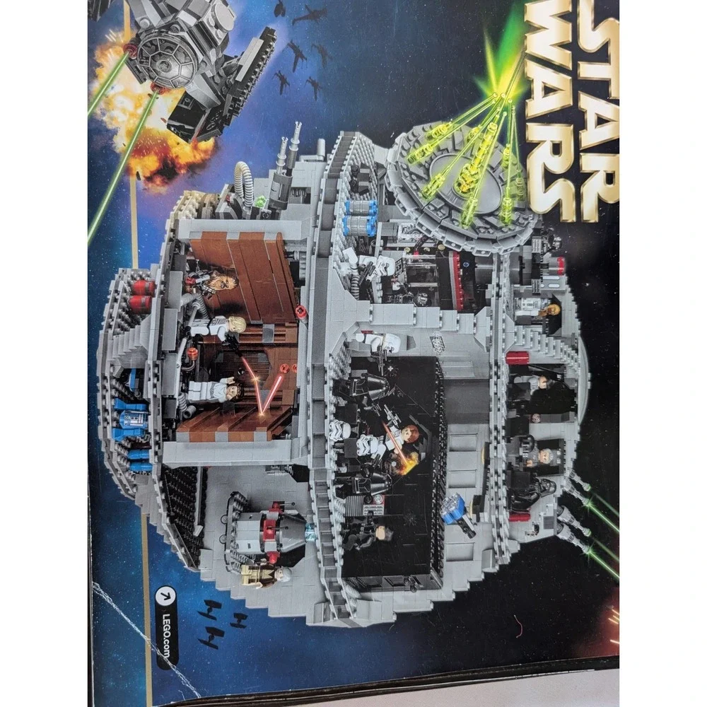 LEGO Star Wars:‎ Death Star (75159) W/ Manual, 99% Complete No Minifigures